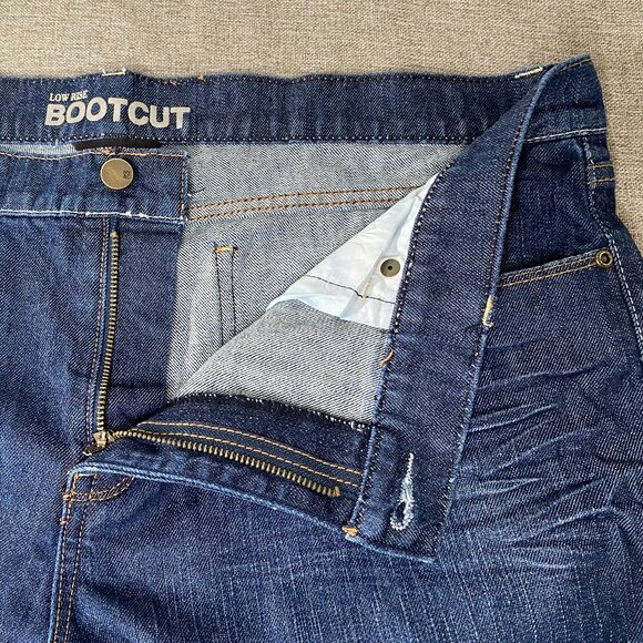 New York & Company Bootcut Denim Jeans Women's 18 Tall Blue Casual Pants - Picture 6 of 16